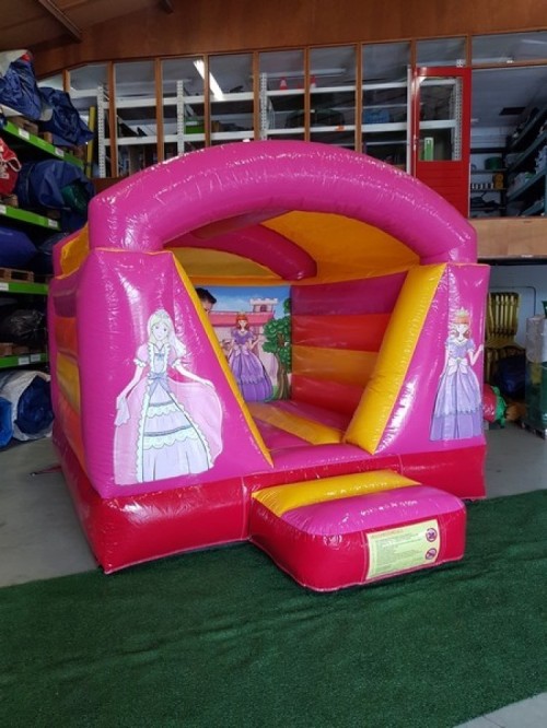 Springkussen Prinses mini met dak